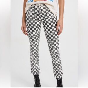 Mother Insider Ankle Fray Jeans